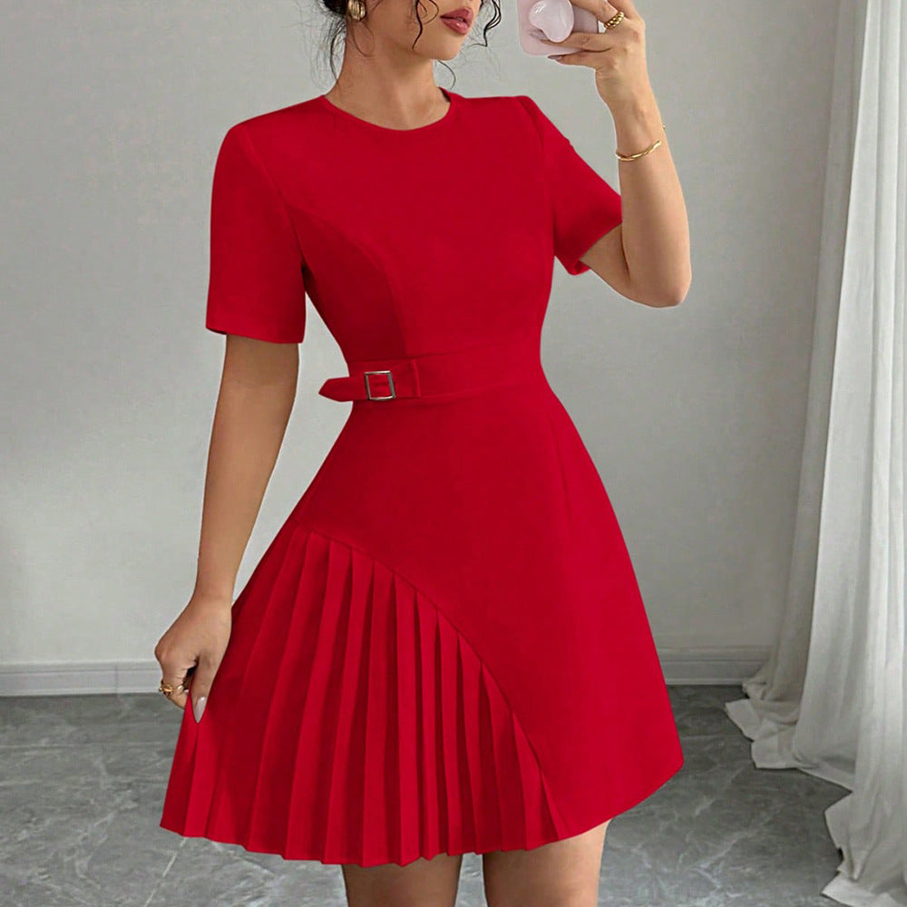 AuroraContour™ Belted Dress