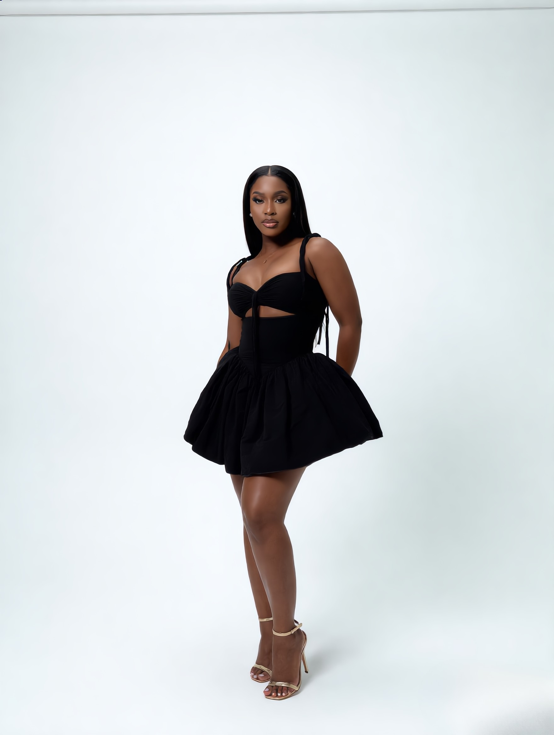 LaceMuse™ A-Line Mini Dress