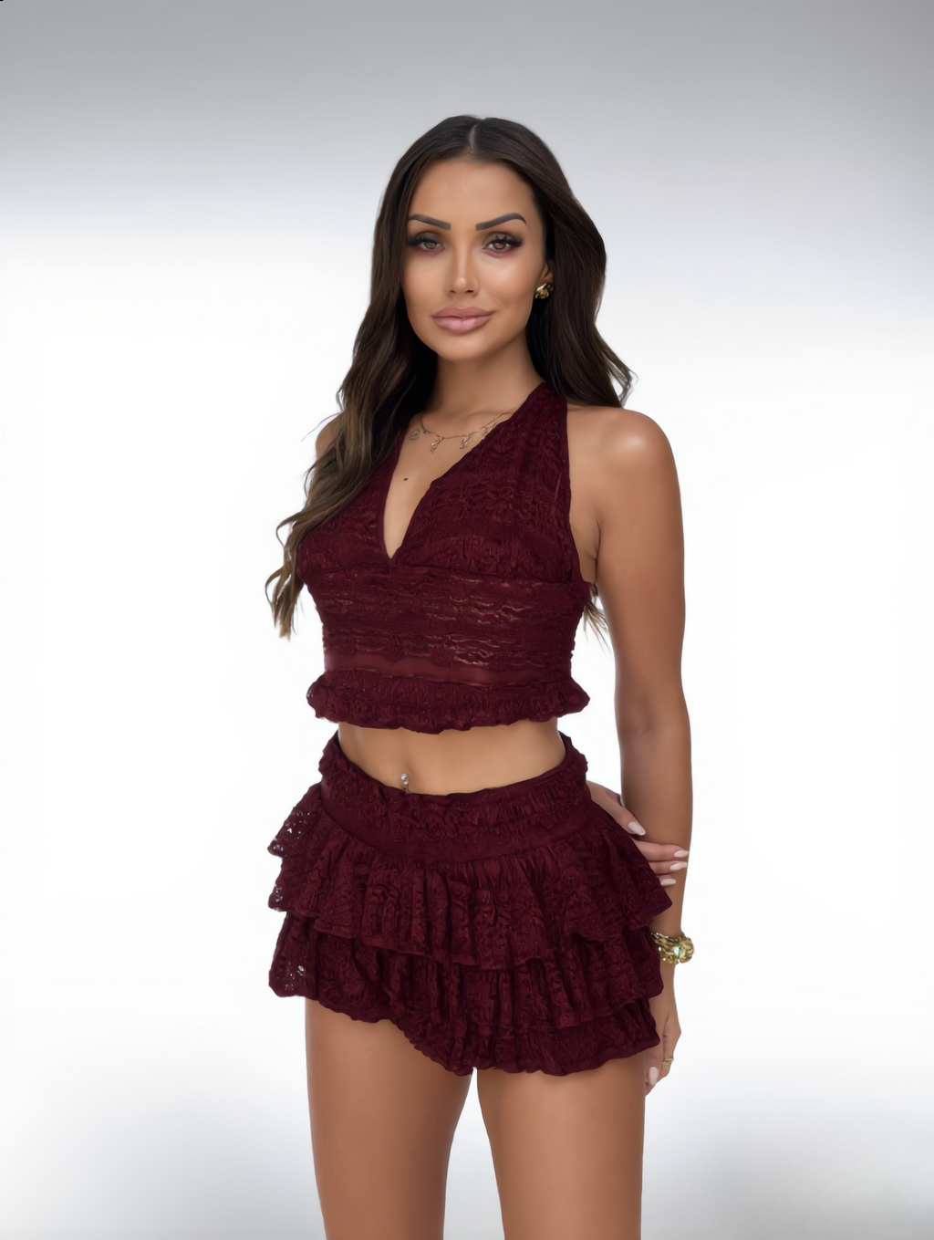 SirenRuffle™ Skirt Set