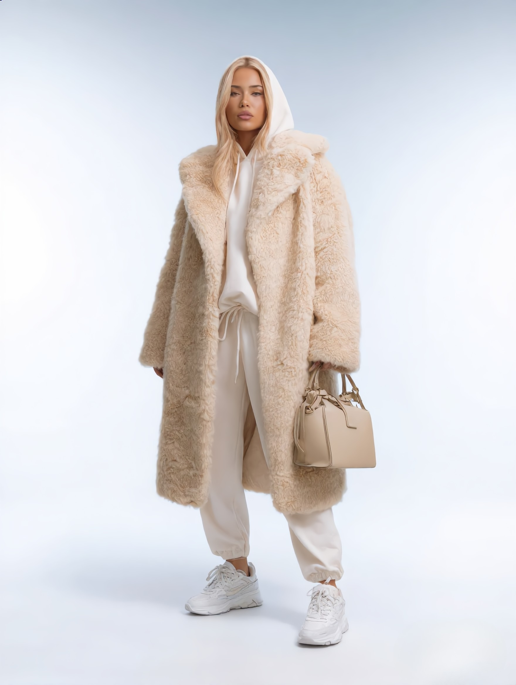 ArcticPlume™ Faux Fur Coat