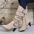 VelvetStride™ Knee Boots