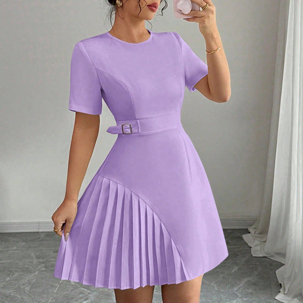 AuroraContour™ Belted Dress