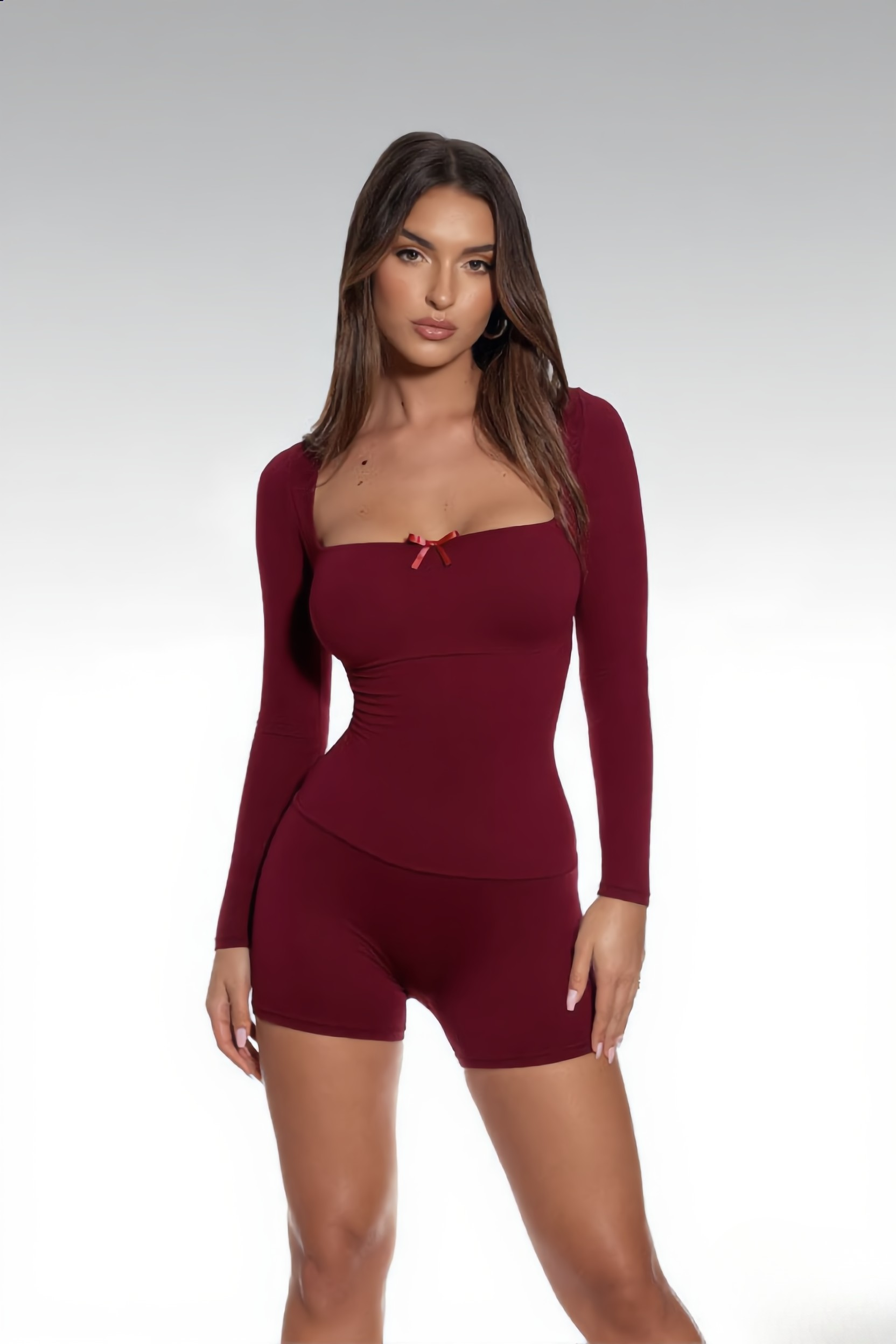 ScarletSculpt™ Romper