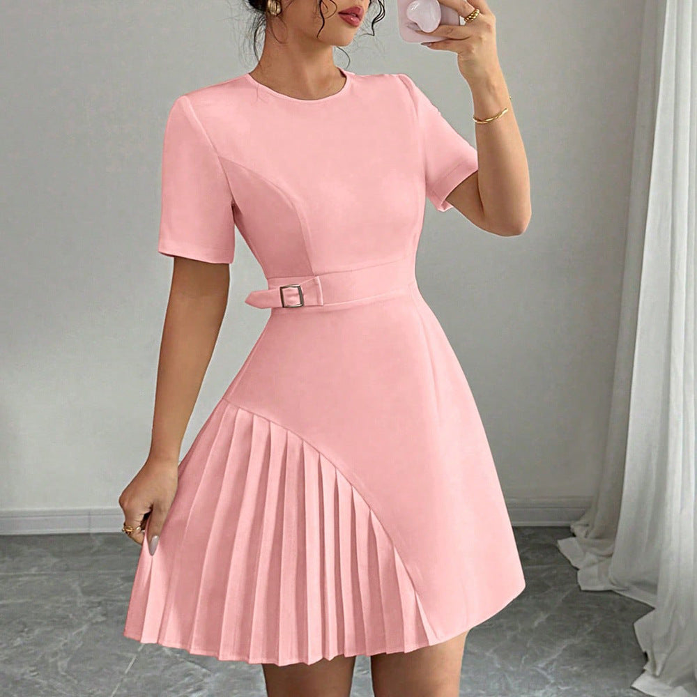 AuroraContour™ Belted Dress