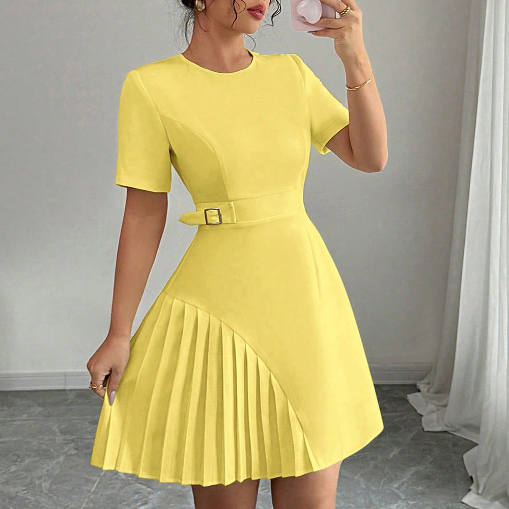 AuroraContour™ Belted Dress