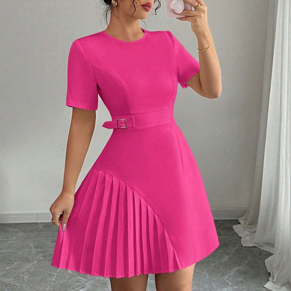 AuroraContour™ Belted Dress