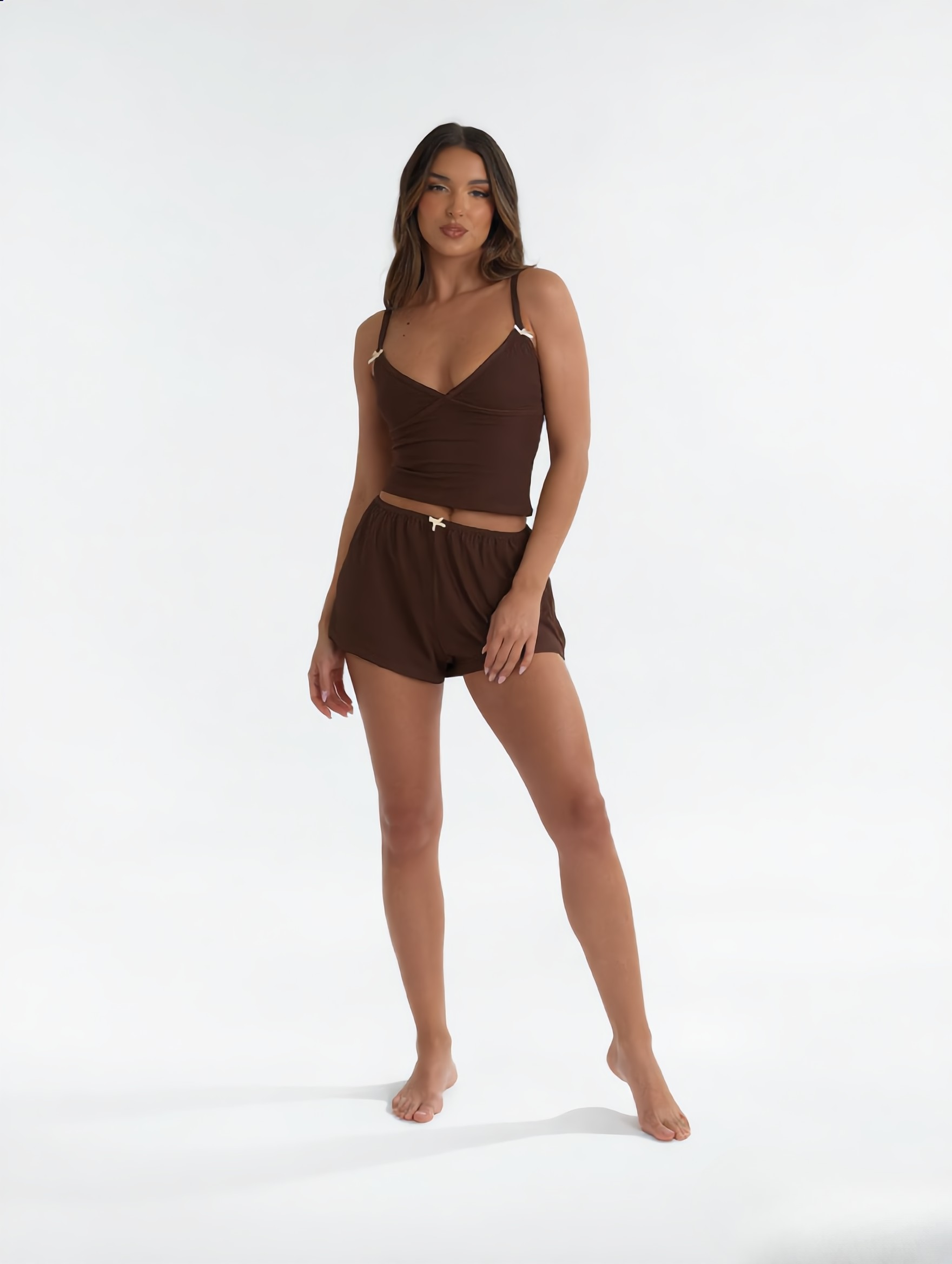 VelvetV™ Chic Shorts Set
