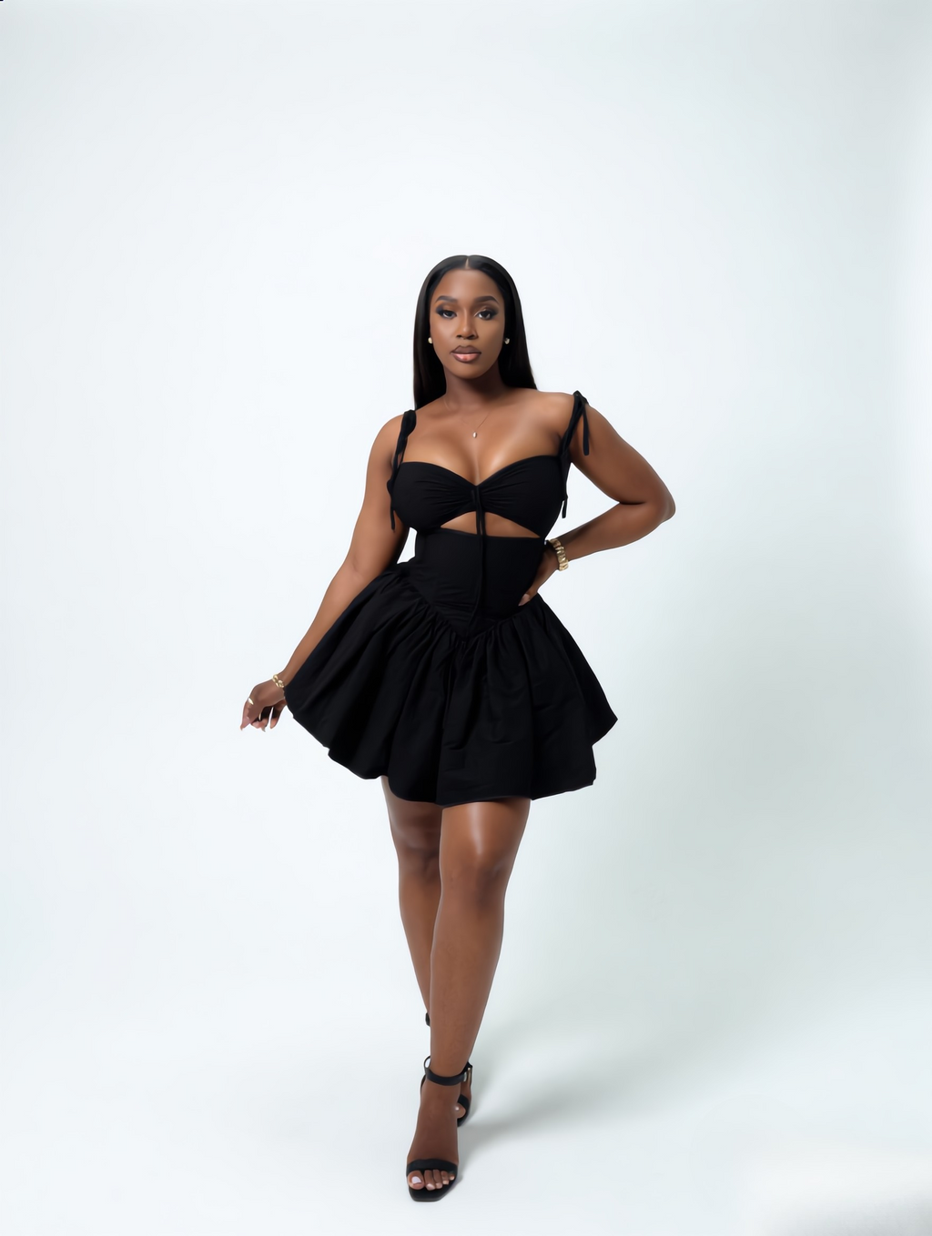 LaceMuse™ A-Line Mini Dress