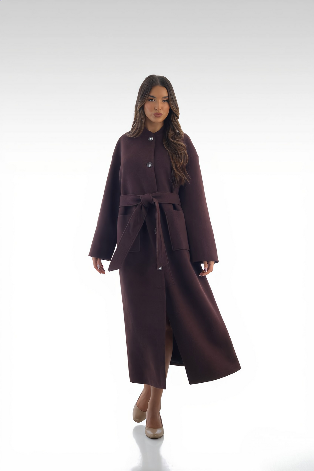MuseDrape™ Belted Coat