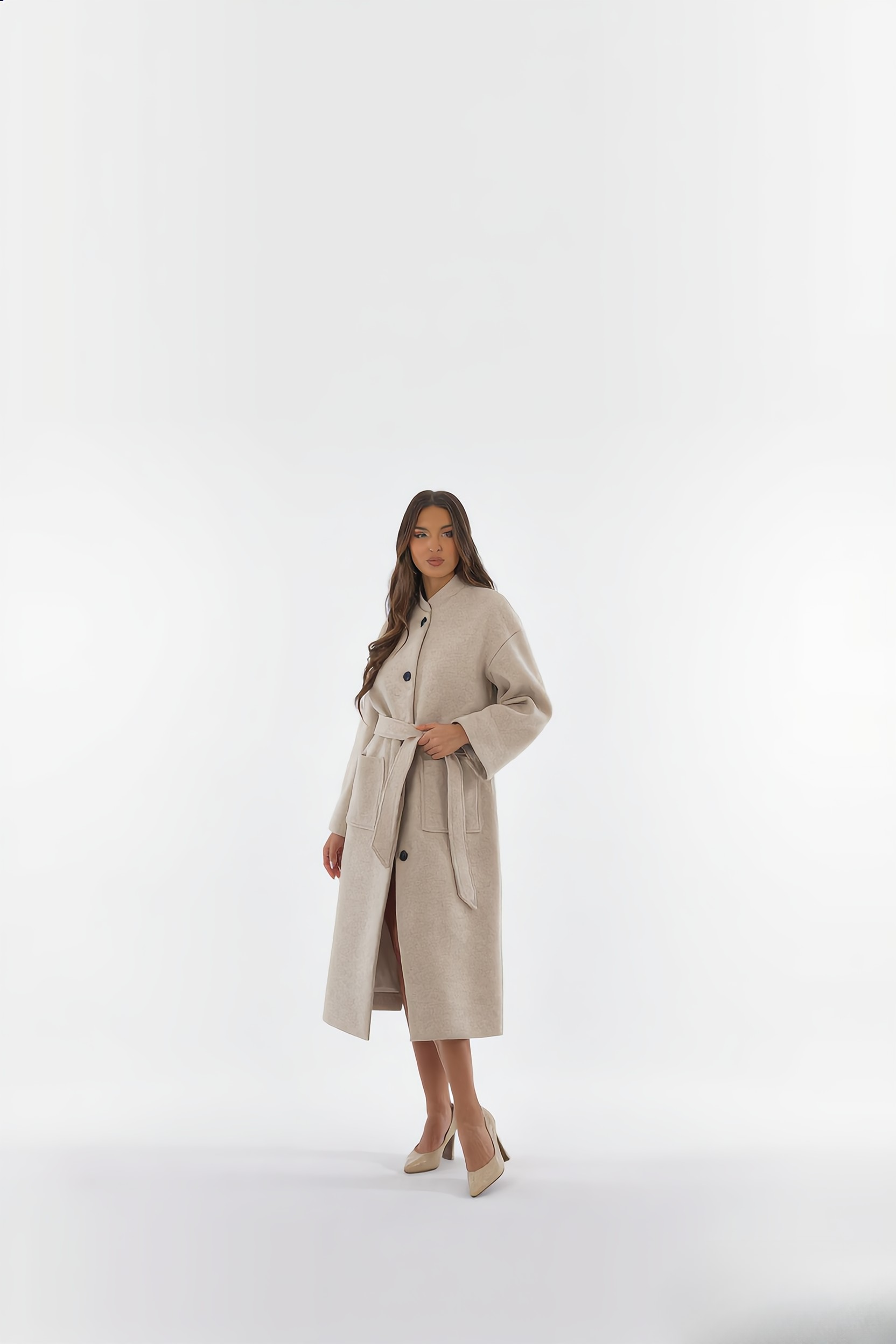 MuseDrape™ Belted Coat