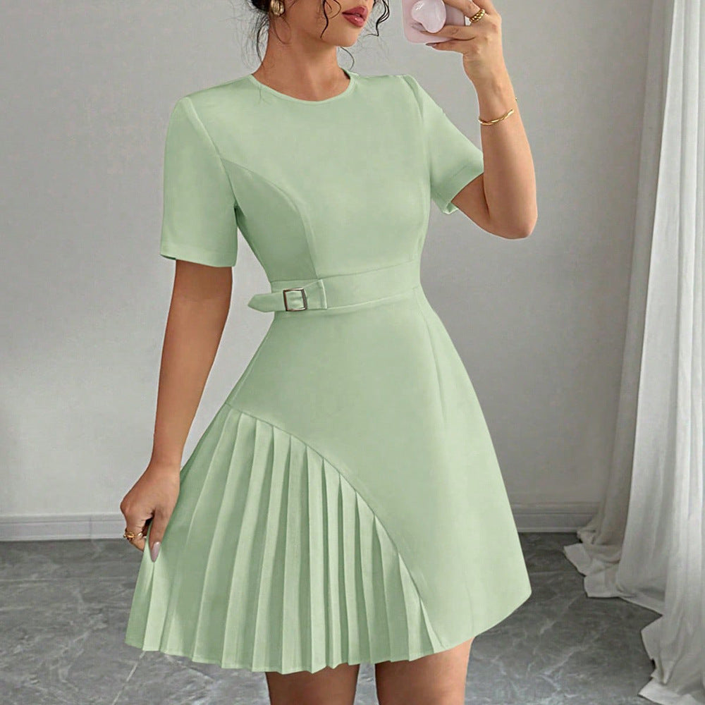 AuroraContour™ Belted Dress
