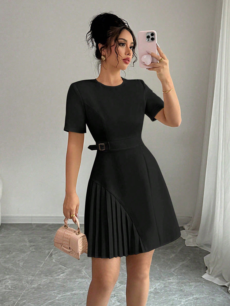 AuroraContour™ Belted Dress