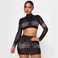 ShadowMesh™ Skirt Set