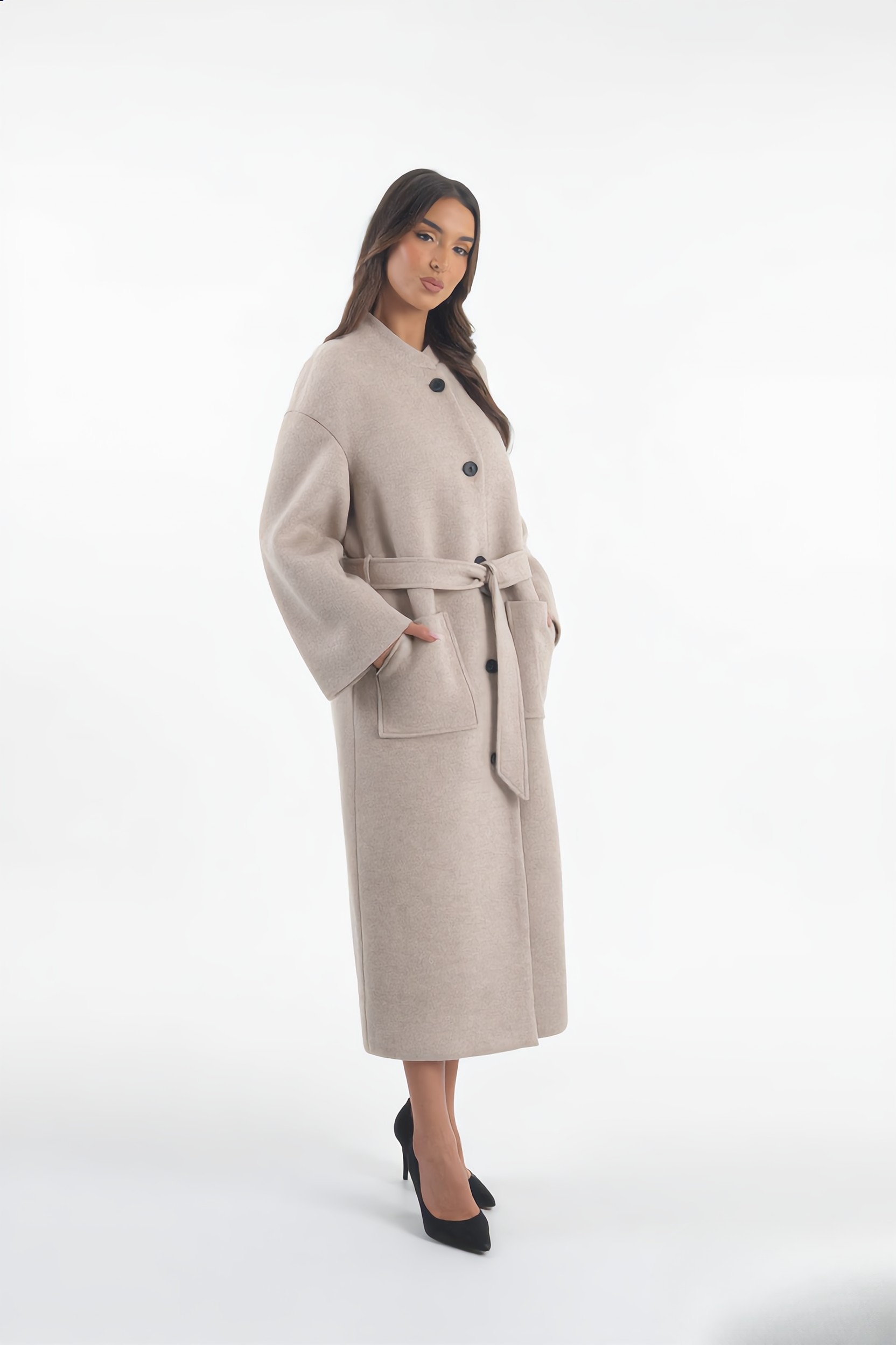 MuseDrape™ Belted Coat