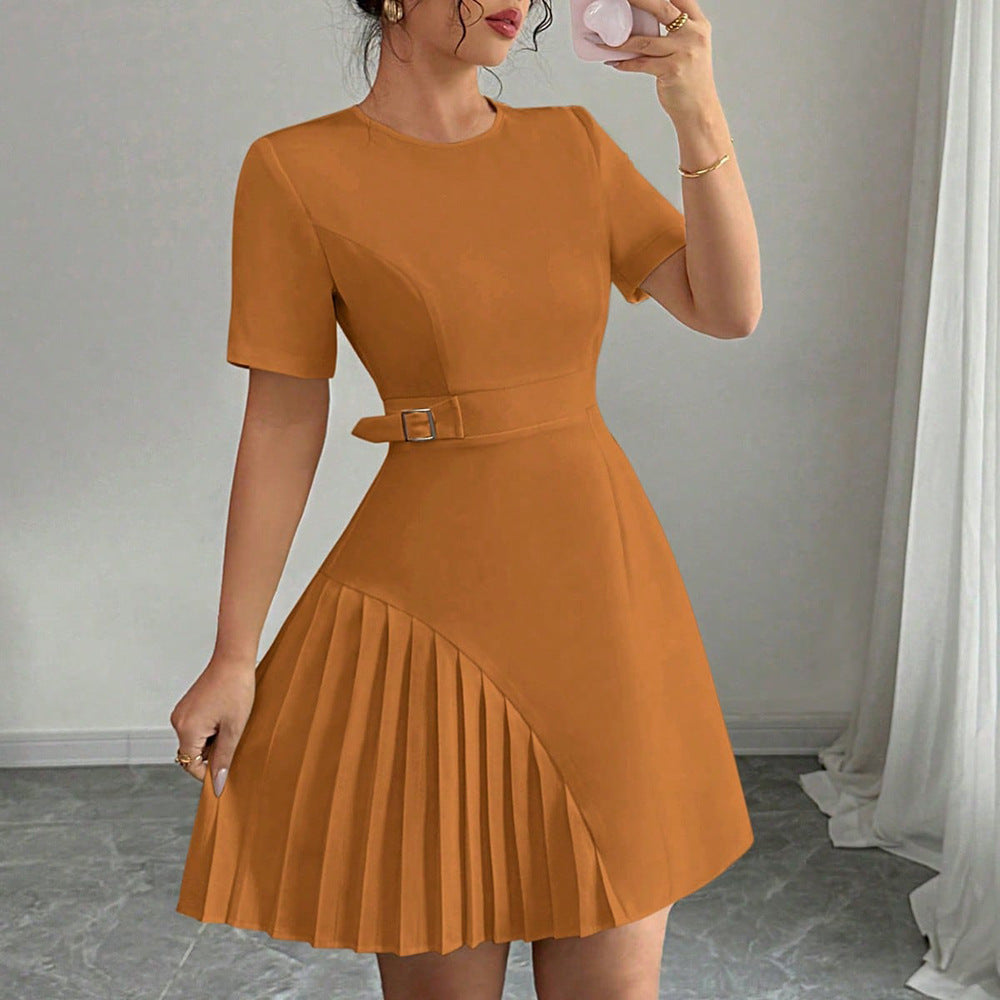 AuroraContour™ Belted Dress